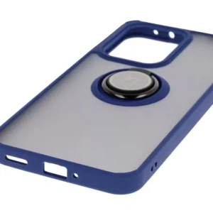 Hurtownia GSM - Bizon Case Hybrid Gyűrű Oppo Reno13 Pro füstös színben, tengerészkék kerettel - BIZ8933 - {ean13} - Hurt