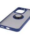 Wholesale Bizon Case Hybrid Ring Oppo Reno13 Pro smoky with a navy blue frame - BIZ8933 - {ean13} - Hurt