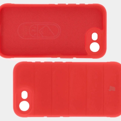 Pancerne etui Bizon Case Tur do Apple iPhone 16e czerwone