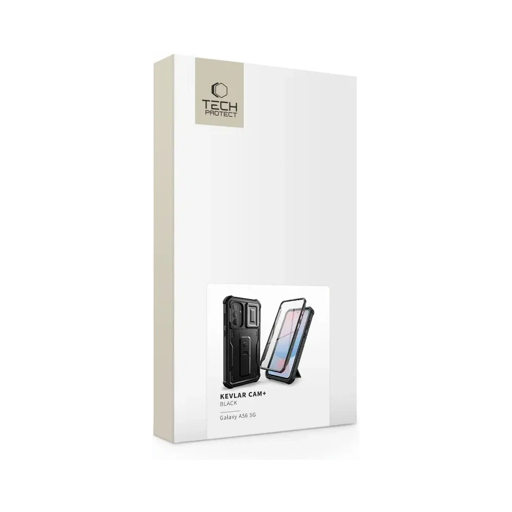 Hurtownia GSM - [CR] Pouzdro Tech-Protect Kevlar Cam+ Samsung Galaxy A56 5G Černá - OT-878 - {ean13} - Hurt