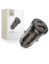Tech-Protect CC01 2-port Car Charger USB-A, USB-C PD 30W / QC 3.0 Black