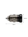 Wholesale Tech-Protect CC03 2-port Car Charger USB-A, USB-C PD 30W / QC 3.0 Black - THP4075 - {ean13} - Hurt