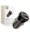 Tech-Protect CC03 2-port Car Charger USB-A, USB-C PD 45W / QC 3.0 Black