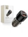 Tech-Protect CC03 2-Port Auto Ladegerät USB-A, USB-C PD 95W / QC 3.0 Schwarz
