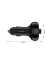 Hurtownia GSM - Tech-Protect CC06 3-Port-Autoladegerät 2xUSB-A, USB-C PD 72W + FM Bluetooth Transmitter Schwarz - THP4078 - {ean13} - Hurt