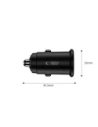 Hurtownia GSM - Tech-Protect CC02 Încărcător auto cu 2 porturi USB-A, USB-C PD 35W / QC 3.0 Negru - THP4079 - {ean13} - Hurt
