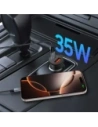 Hurtownia GSM - Ładowarka samochodowa Tech-Protect CC02 2-port Car Charger USB-A, USB-C PD 35W / QC 3.0 Black - THP4079 - {ean13} - Hurt