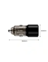 Wholesale Tech-Protect CC03 2-port 2xUSB-C Car Charger PD 100W Black - THP4081 - {ean13} - Hurt