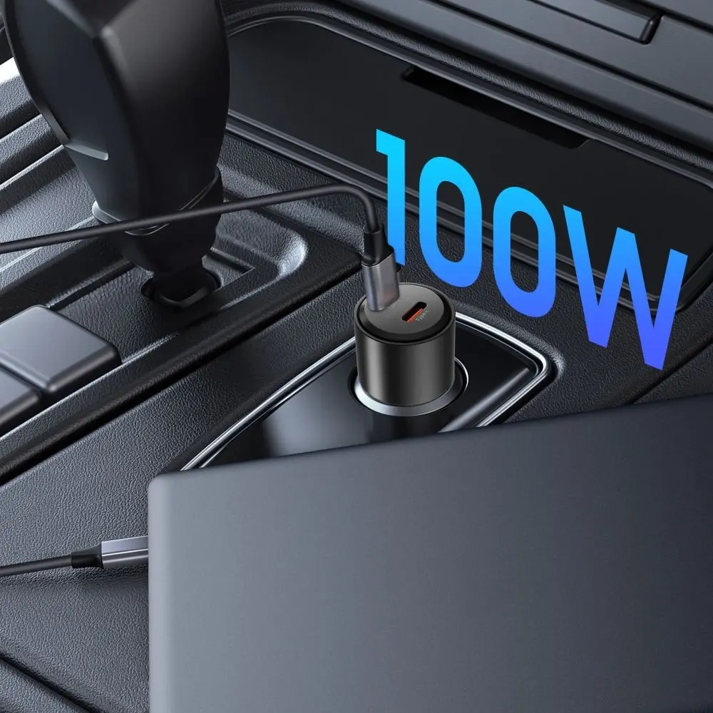 Wholesale Tech-Protect CC03 2-port 2xUSB-C Car Charger PD 100W Black - THP4081 - {ean13} - Hurt