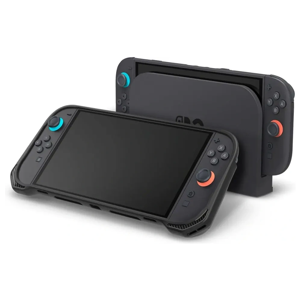 Wholesale Case Spigen Rugged Armor Nintendo Switch 2 Matte Black - SPN16753 - {ean13} - Hurt
