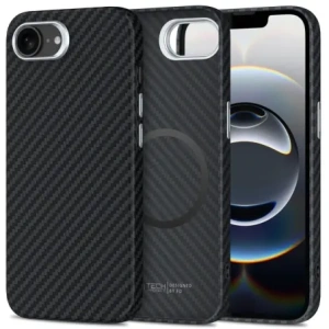 Wholesale Case Tech-Protect Ion Carbon MagSafe Apple iPhone 16e Black/silver - THP4086 - {ean13} - Hurt