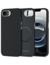 Etui Tech-Protect Ion Carbon MagSafe Apple iPhone 16e Black/silver