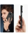 Hurtownia GSM - Etui Tech-Protect Ion Carbon MagSafe Apple iPhone 16e Fekete/ezüst - THP4086 - {ean13} - Hurt