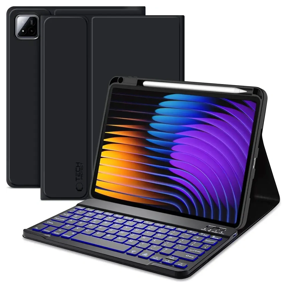 Wholesale Case with keyboard Tech-Protect SmartCase Pen + Keyboard Xiaomi Pad 7 / 7 Pro Black - THP4087 - {ean13} - Hurt