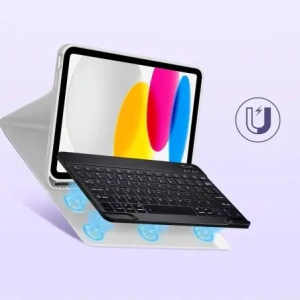 Hurtownia GSM - Etui z klawiaturou Tech-Protect SmartCase Pen + Keyboard Apple iPad Air 10.9 2022 (5. generace) / iPad Air 11 2025 (7. generace) Šedá - THP4088 - {ean13} - Hurt