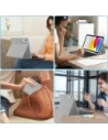 Hurtownia GSM - Etui mit Tastatur Tech-Protect SmartCase Pen + Keyboard Apple iPad Air 10.9 2022 (5. Generation) / iPad Air 11 2025 (7. Generation) Grau - THP4088 - {ean13} - Hurt