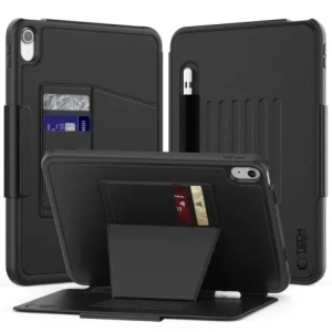 Hurtownia GSM - Etui s klávesnicí Tech-Protect SmartCase Pen Armor Apple iPad Air 10.9 2022 (5. generace) / iPad Air 11 2025 (7. generace) Černé - THP4089 - {ean13} - Hurt