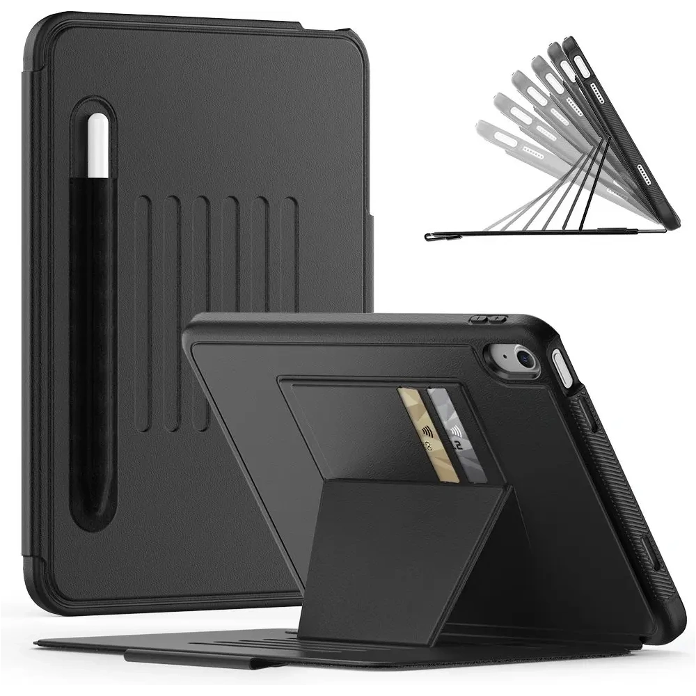 Hurtownia GSM - Etui mit Tastatur Tech-Protect SmartCase Pen Armor Apple iPad Air 10.9 2022 (5. Generation) / iPad Air 11 2025 (7. Generation) Schwarz - THP4089 - {ean13} - Hurt