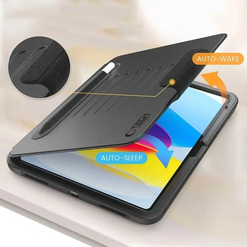 Etui z klawiaturą Tech-Protect SmartCase Pen Armor Apple iPad Air 10.9 2022 (5. generacji) / iPad Air 11 2025 (7. generacji) Black