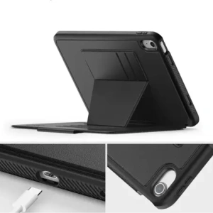 Hurtownia GSM - Etui s klávesnicí Tech-Protect SmartCase Pen Armor Apple iPad Air 10.9 2022 (5. generace) / iPad Air 11 2025 (7. generace) Černé - THP4089 - {ean13} - Hurt