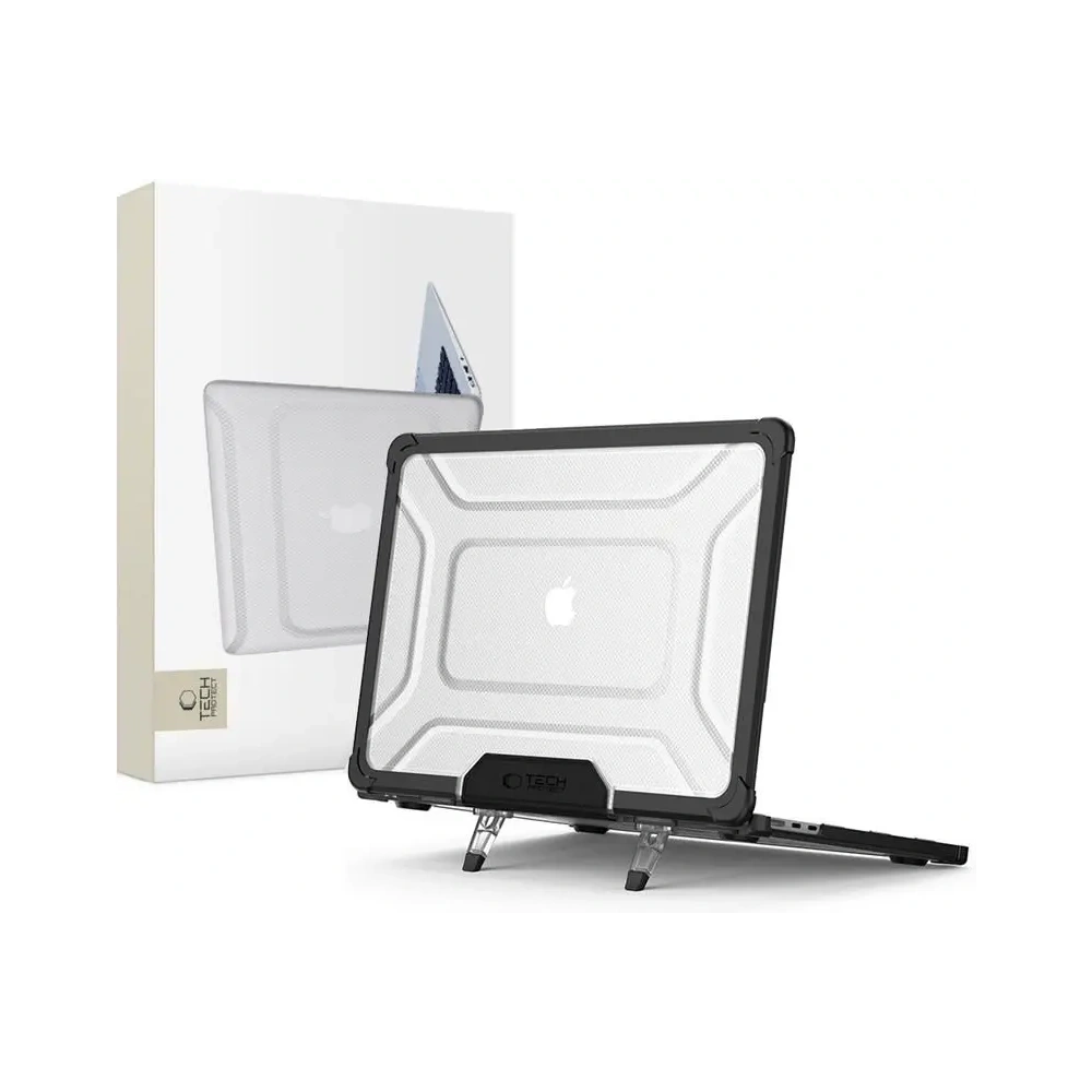 Wholesale Case Tech-Protect Smartshell Pro Apple MacBook Air 15” (M2/M3/M4) 2023-2025 Black/clear - THP4090 - {ean13} - Hurt