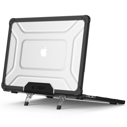 Etui Tech-Protect Smartshell Pro Apple MacBook Air 15” (M2/M3/M4) 2023-2025 Black/clear