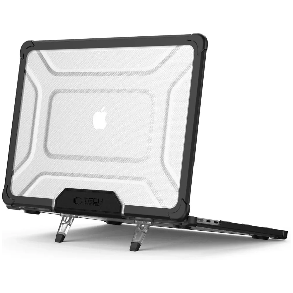Hurtownia GSM - Etui Tech-Protect Smartshell Pro Apple MacBook Air 13” (M2/M3/M4) 2023-2025 Schwarz/transparent - THP4091 - {ean13} - Hurt