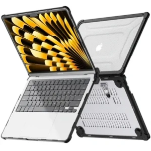 Wholesale Case Tech-Protect Smartshell Pro Apple MacBook Air 13” (M2/M3/M4) 2023-2025 Black/clear - THP4091 - {ean13} - Hurt