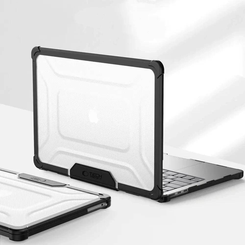 Hurtownia GSM - Etui Tech-Protect Smartshell Pro Apple MacBook Air 13” (M2/M3/M4) 2023-2025 Schwarz/transparent - THP4091 - {ean13} - Hurt