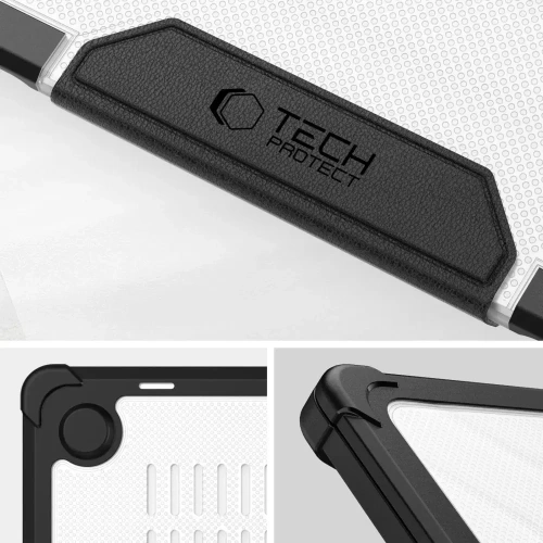 Etui Tech-Protect Smartshell Pro Apple MacBook Air 13” (M2/M3/M4) 2023-2025 Black/clear