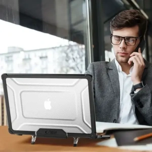 Wholesale Case Tech-Protect Smartshell Pro Apple MacBook Air 13” (M2/M3/M4) 2023-2025 Black/clear - THP4091 - {ean13} - Hurt