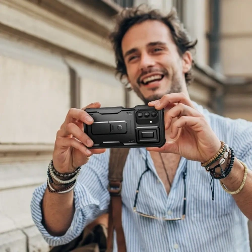 Etui Tech-Protect Kevlar Cam+ Samsung Galaxy A26 5G Black