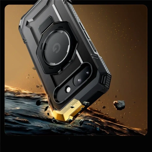 Etui Supcase Unicorn Beetle Grip Mag MagSafe Google Pixel 9a Black