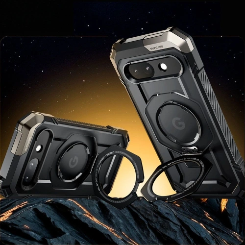 Etui Supcase Unicorn Beetle Grip Mag MagSafe Google Pixel 9a Black