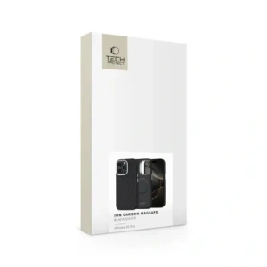 Hurtownia GSM - Etui Tech-Protect Ion Carbon MagSafe Apple iPhone 16 Pro Černá/stříbrná - THP4096 - {ean13} - Hurt