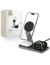 Hurtownia GSM - Încărcător wireless 3w1 Tech-Protect QI15W-A47 3in1 Magnetic MagSafe Wireless Charger Black - THP4098 - {ean13} - Hurt