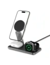 Hurtownia GSM - Vezeték nélküli töltő 3w1 Tech-Protect QI15W-A47 3in1 Magnetic MagSafe vezeték nélküli töltő Fekete - THP4098 - {ean13} - Hurt