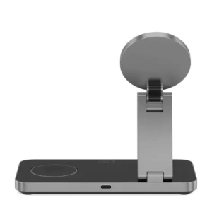 Hurtownia GSM - Vezeték nélküli töltő 3w1 Tech-Protect QI15W-A47 3in1 Magnetic MagSafe vezeték nélküli töltő Fekete - THP4098 - {ean13} - Hurt