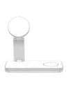 Hurtownia GSM - Vezeték nélküli töltő 3w1 Tech-Protect QI15W-A47 3in1 Magnetic MagSafe Wireless Charger White - THP4099 - {ean13} - Hurt