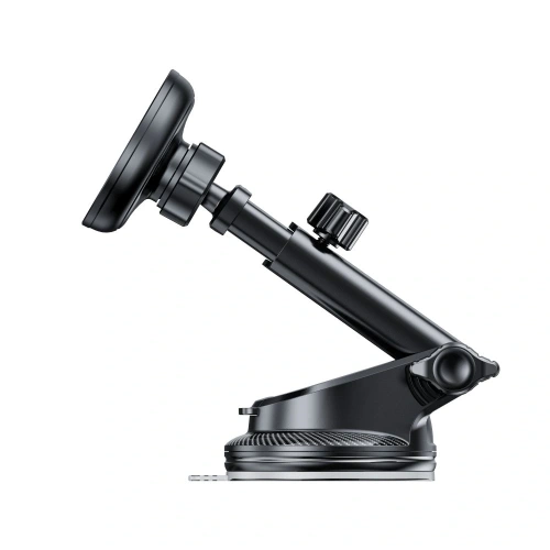 Uchwyt samochodowy na kokpit / do kratki z ładowarką bezprzewodową Tech-Protect MM15W-V10 Magnetic MagSafe Dashboard & Vent Car Mount Wireless Charger 15W Black