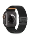 Pásek Tech-Protect Nylon Clasp Apple Watch 6 / 7 / 8 / 9 / 10 / SE / Ultra 1 / 2 44/45/46/49mm Černý