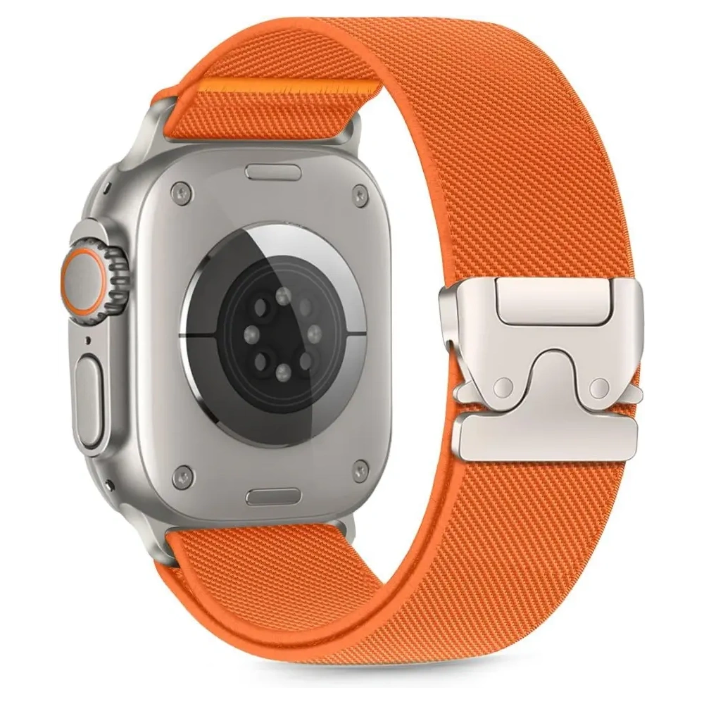 Hurtownia GSM - Pasek Tech-Protect Nylon Clasp Apple Watch 6 / 7 / 8 / 9 / 10 / SE / Ultra 1 / 2 44/45/46/49mm Oranžový - THP4107 - {ean13} - Hurt
