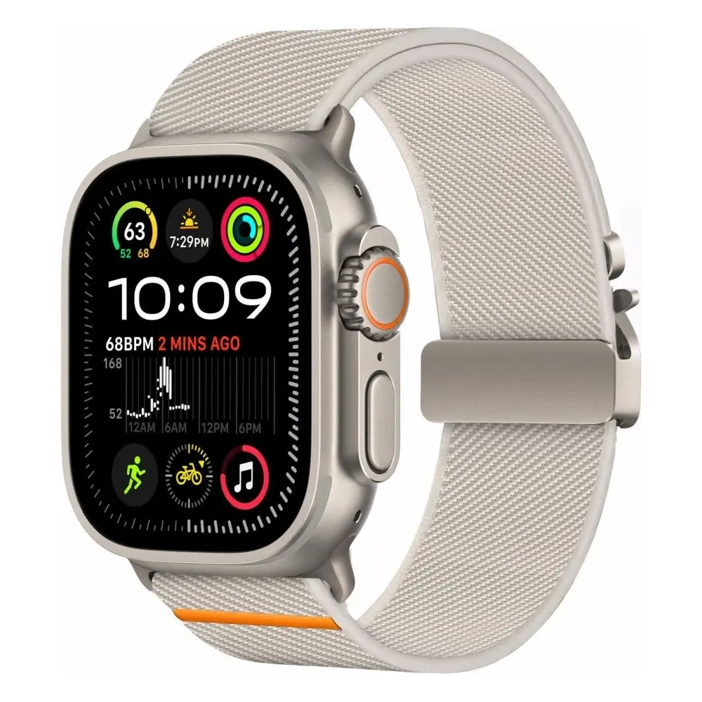 Hurtownia GSM - Páska Tech-Protect Nylon Clasp Apple Watch 6 / 7 / 8 / 9 / 10 / SE / Ultra 1 / 2 44/45/46/49mm Titanium - THP4108 - {ean13} - Hurt