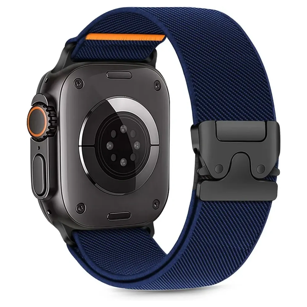 Hurtownia GSM - Páska Tech-Protect Nylon Clasp Apple Watch 6 / 7 / 8 / 9 / 10 / SE / Ultra 1 / 2 44/45/46/49mm Námořnická modř - THP4109 - {ean13} - Hurt
