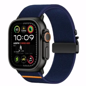 Hurtownia GSM - Páska Tech-Protect Nylon Clasp Apple Watch 6 / 7 / 8 / 9 / 10 / SE / Ultra 1 / 2 44/45/46/49mm Námořnická modř - THP4109 - {ean13} - Hurt