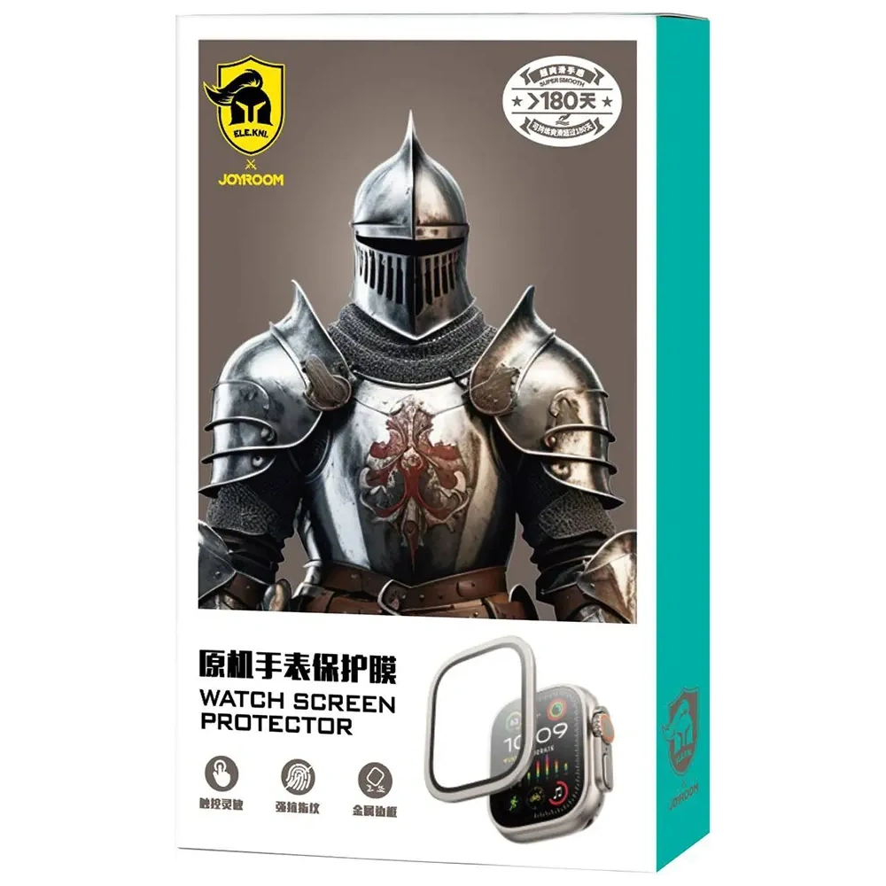 Hurtownia GSM - Edzett üveg Joyroom JR-IU49 Apple Watch Ultra 1 / 2 49mm titán színű kerettel - JYR1220 - {ean13} - Hurt