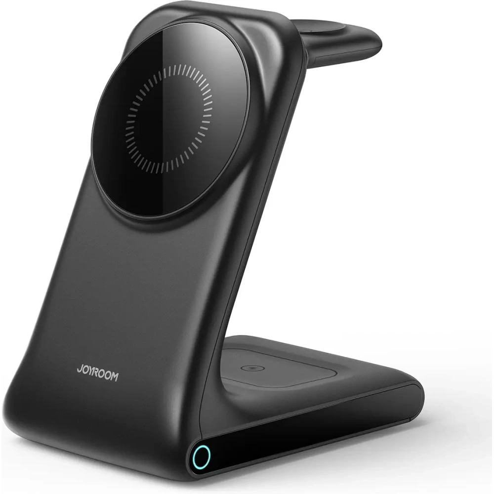 Hurtownia GSM - Vezeték nélküli töltő 3w1 Joyroom JR-W15 MagSafe fekete - JYR1239 - {ean13} - Hurt
