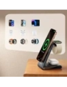 Hurtownia GSM - Vezeték nélküli töltő 3w1 Joyroom JR-W15 MagSafe fekete - JYR1239 - {ean13} - Hurt