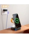Hurtownia GSM - Vezeték nélküli töltő 3w1 Joyroom JR-W15 MagSafe fekete - JYR1239 - {ean13} - Hurt