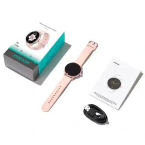 Wholesale Smartwatch Joyroom Classis Series JR-FC1 with call receiving function / IP68 protection pink - JYR1241 - {ean13} - Hurt